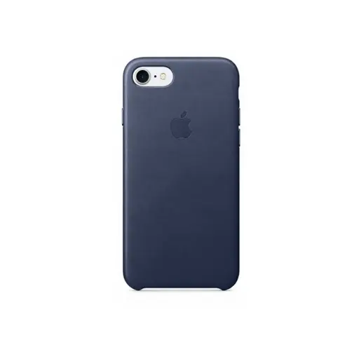 [190198001955] Apple Custodia iPhone 7 Leather Midnight Blue MMY32ZM-A