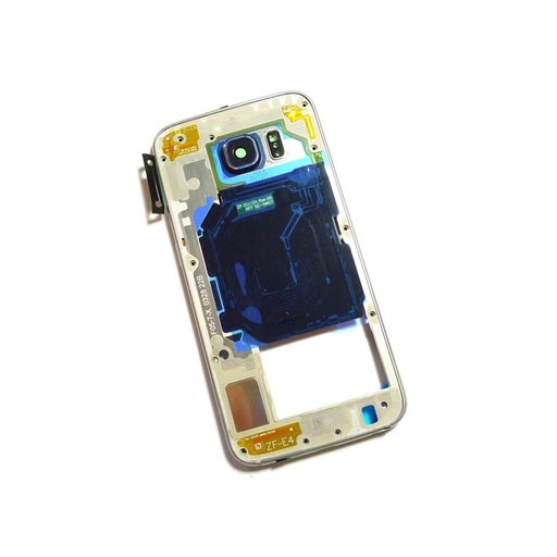 [2446] Middle cover Samsung S6 SM-G920F gold GH96-08583C