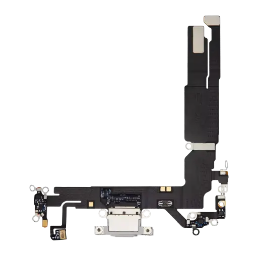 [18323] Apple Flat Connettore Di Ricarica iPhone 16 White Rigenerato