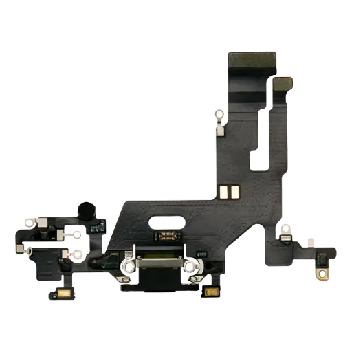 [18211] Apple Flat Connettore di Ricarica iPhone 11 Black Rigenerato