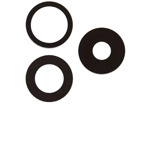 [18298] Apple Vetro Lente Fotocamera iPhone 15 Pro (3 Pz) Rigenerato