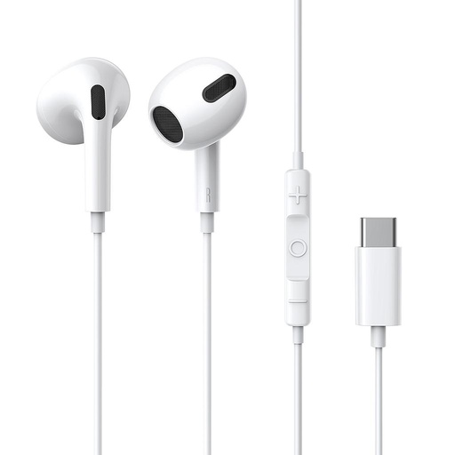 [6932172604264] Baseus Auricolari C17 Encok wired Type-C white NGCR010002