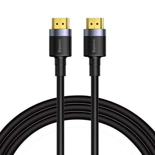 [6953156218185] Baseus Data Cable Cafule 4K HDMI Male To 4K HDMI Male 1mt black CADKLF-E01