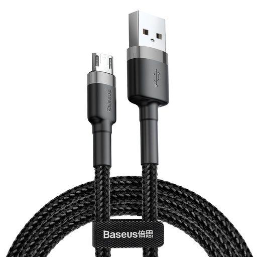 [6953156280304] Baseus Cavo Dati Cafule Micro USB 2.4A 0.5mt black CAMKLF-AG1