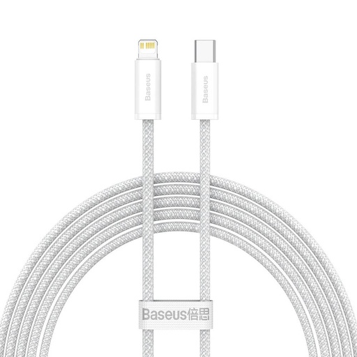 [6932172601935] Baseus Cavo Dati Type-C to Lightning 20W 2mt Dynamic Series white CALD000102