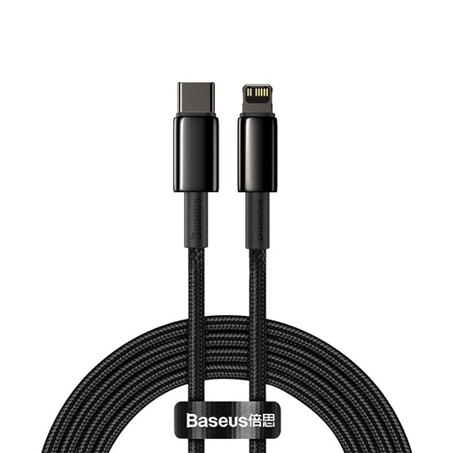 [6953156232044] Baseus Data Cable Type-C to Lightning 20W 2mt tungsten gold black CATLWJ-A01