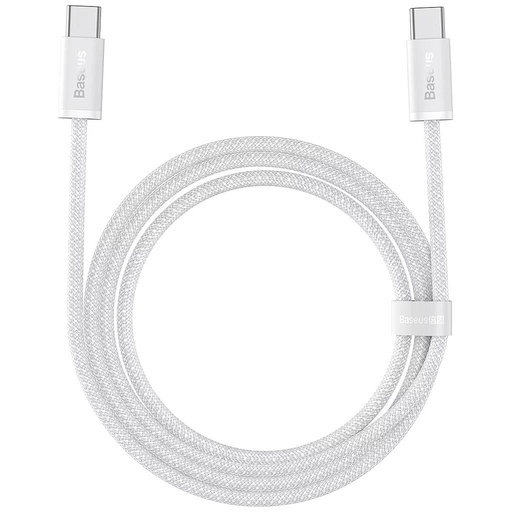 [6932172602000] Baseus Cavo Dati Type-C to Type-C 100W 2mt Dynamic Series white CALD000302