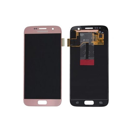 [3017] Samsung Display Lcd S7 SM-G930F pink gold GH97-18523E GH97-18761E