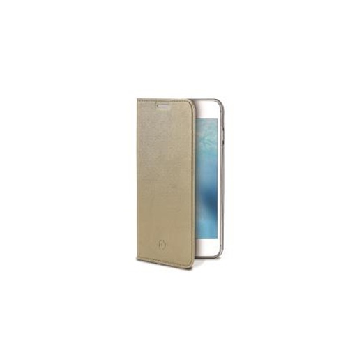 [8021735722403] Celly Case iPhone SE 2020, iPhone 7, iPhone 8 Flip Air Gold