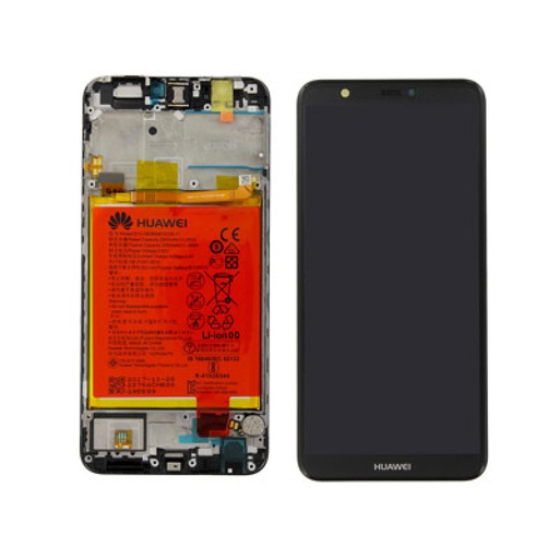 [3353] Huawei Display Lcd P Smart FIG-LX1 black with battery 02351SVJ 02351SVD 02351SVK
