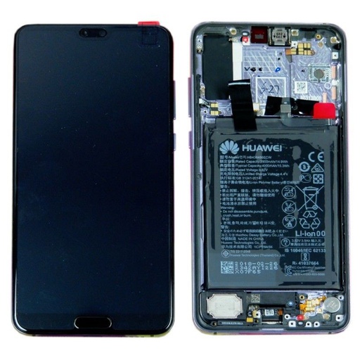 [3390] Huawei Display Lcd P20 pro CLT-L09 black with battery 02351WQK 02351WQE