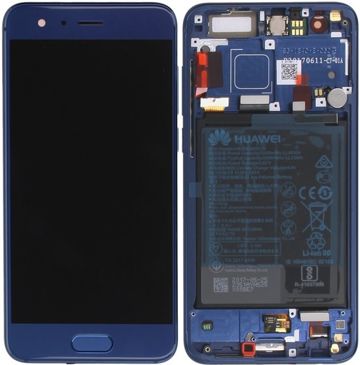 [3721] Huawei Display Lcd Honor 9 STF-L09 blue con batteria 02351LBV