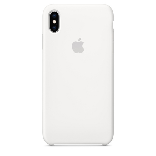 [190198763242] Apple Case iPhone Xs Max Silicone White MRWF2ZM-A