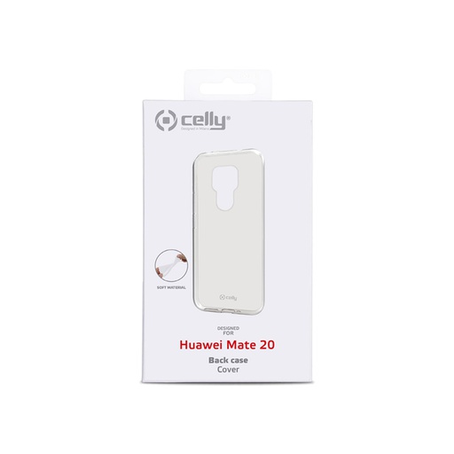 [8021735745808] Case Celly Huawei Mate 20 cover tpu trasparent GELSKIN792