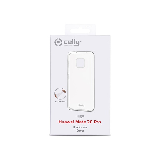 [8021735745822] Celly Custodia Huawei Mate 20 Pro TPU Trasparente GELSKIN794