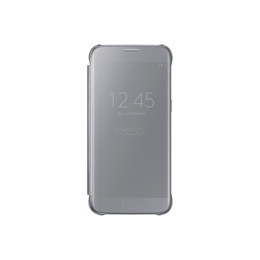 [8806088239729] Case Samsung S7 clear view cover silver EF-ZG930CSEGWW