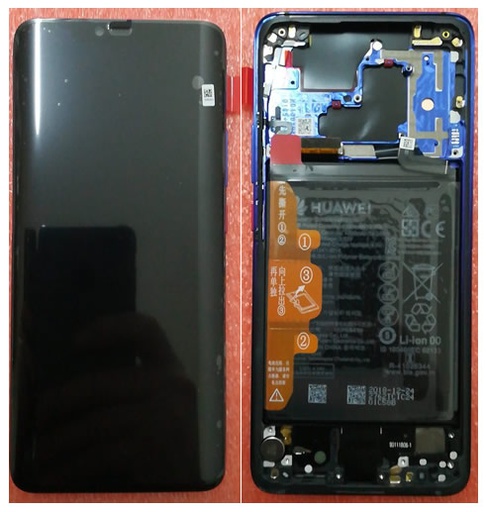 [5497] Huawei Display Lcd Mate 20 pro twilight with battery 02352GGC