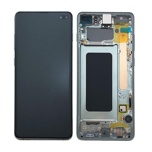 [5669] Samsung Display Lcd S10 Plus SM-G975F green GH82-18849E