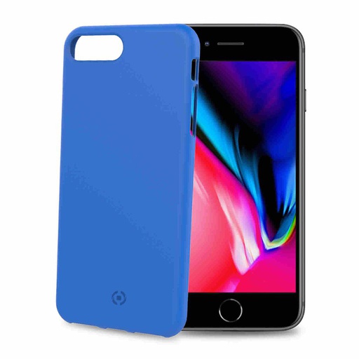[8021735749844] Custodia Celly iPhone 7 Plus, iPhone 8 Plus cover shock blue SHOCK801BL
