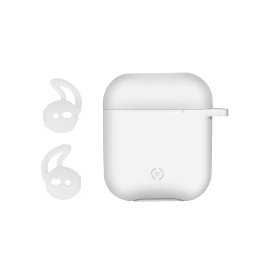 [8021735746331] Case Celly per Apple AirPods white con archetti sportivi AIRCASEWH