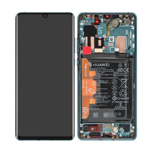 [5775] Huawei Display Lcd P30 pro aurora blue with battery 02352PGE