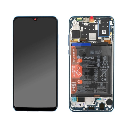 [5822] Huawei Display Lcd P30 Lite blue (MAR-LX1A MAR-LX1B) with battery 02352RQA