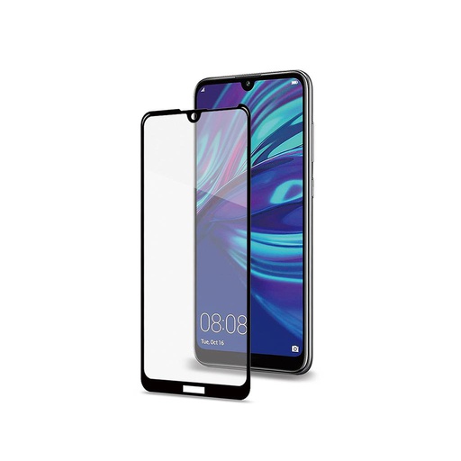 [8021735749349] Tempered glass Celly Huawei Y7 2019 full glass black FULLGLASS823BK