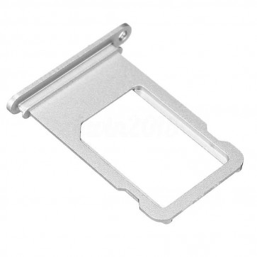 [6068] Sim card holder Apple iPhone 7 silver A70sts0