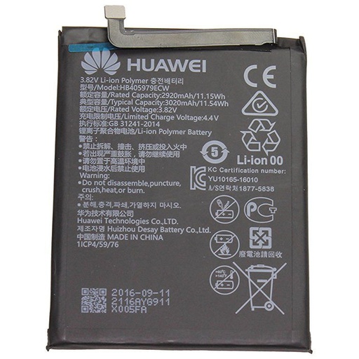 [6153] Huawei Battery service pack Nova Smart, Nova Y5 2017, Y5 2018, Y6 2019, Y6 Pro 2019, Honor 6C, Honor 6A, P9 Lite Mini, Honor 7C, Honor 7S HB405979ECW 24022116 24022837 24022965