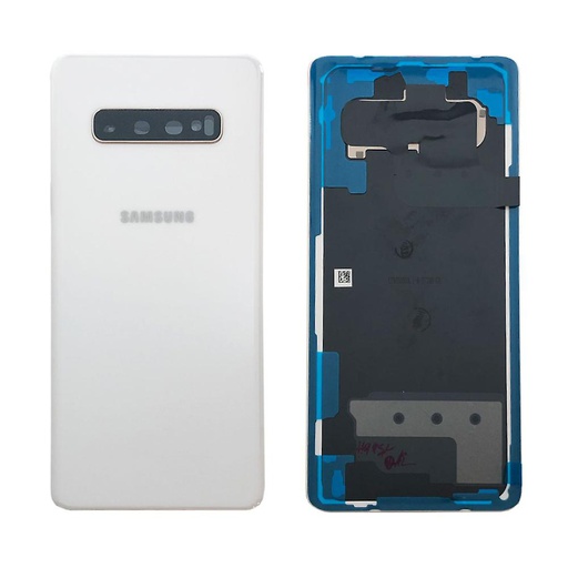 [6284] Samsung Back Cover S10 Plus SM-G975F ceramic white GH82-18867B