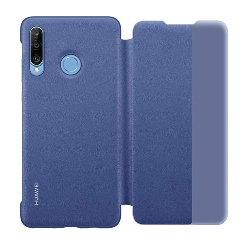 [6901443287765] Case Huawei P30 Lite flip cover smart view blue 51993077