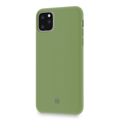 [8021735753421] Case Celly iPhone 11 pro Max cover leaf green LEAF1002GN