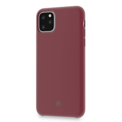 [8021735753445] Case Celly iPhone 11 pro Max cover leaf red LEAF1002RD