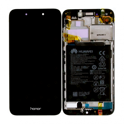 [6463] Huawei Display Lcd Honor 6A gray with battery 02351KTW