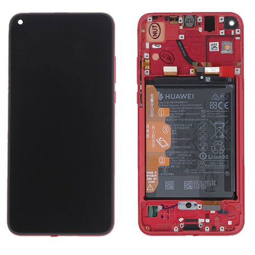 [6497] Huawei Display Lcd Honor View 20 red with battery 02352JKR