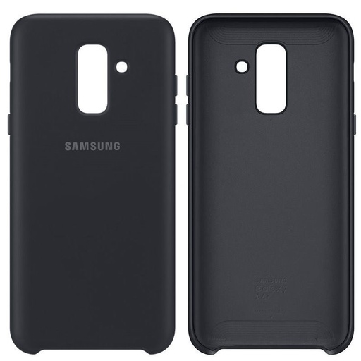 [8801643324551] Case Samsung A6 Plus 2018 Dual Layer Cover Black EF-PA605CBEGWW