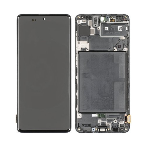 [6913] Samsung Display Lcd A71 SM-A715F black GH82-22152A GH82-22248A