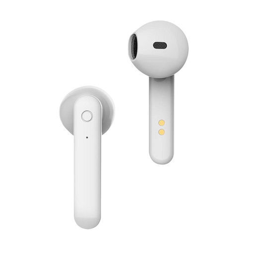 [8021735757887] Celly Earphones Bluetooth BUZ 1 white BUZ1WH