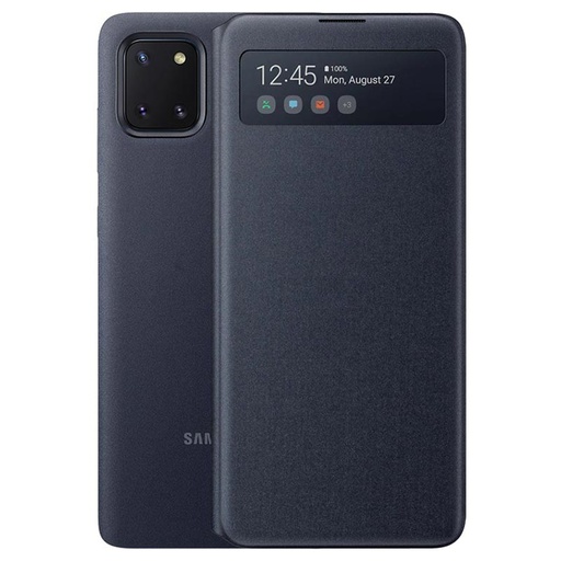 [8806090286940] Case Samsung Note 10 Lite S-view cover black EF-EN770PBEGEU