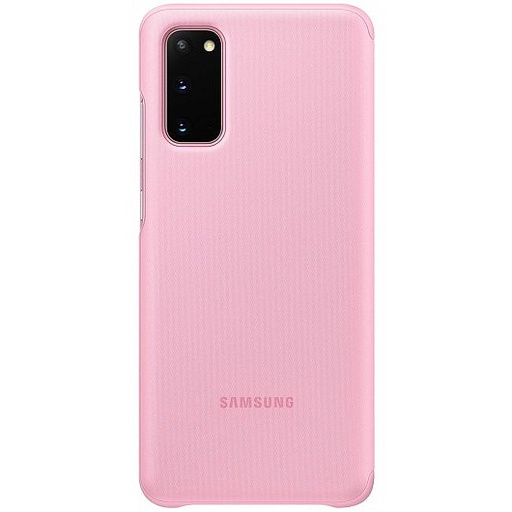 [8806090267031] Case Samsung S20 clear view cover pink EF-ZG980CPEGEU