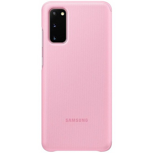 [8806090267031] Custodia Samsung S20 clear view cover pink EF-ZG980CPEGEU