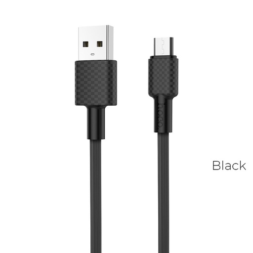 [6957531089735] Hoco Cavo Dati micro USB X29 superior style 2.0A 1mt black