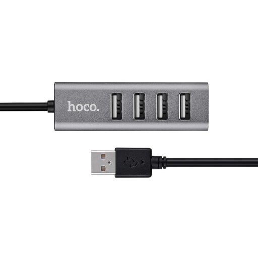 [7380] Hoco HUB USB with 4 ports 2.0 tarnish HB1