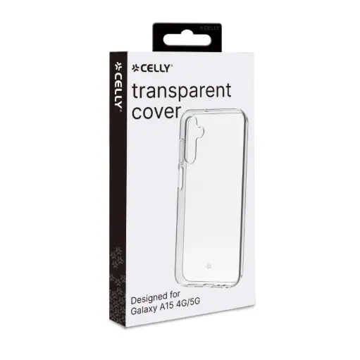 [8021735206774] Celly Custodia Samsung A15 4G A15 5G TPU Trasparente GELSKIN1060