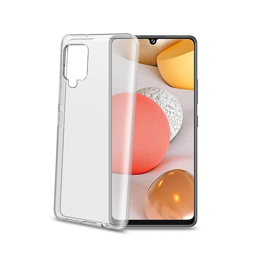 [8021735763079] Celly Case Samsung A42 5G TPU Transparent GELSKIN935