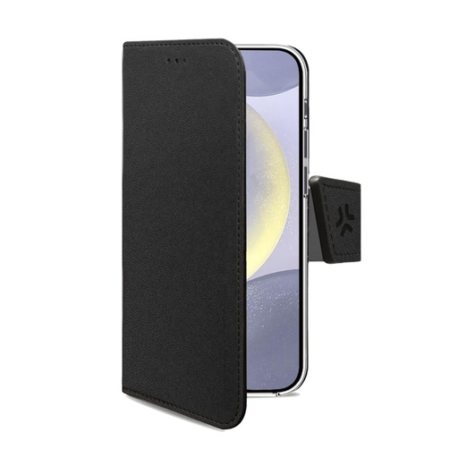 [8021735207245] Celly Custodia Samsung S24+ 5G Wallet Black WALLY1066