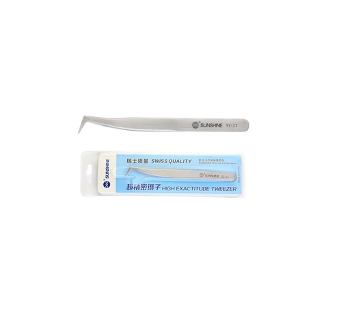 [6971806518324] Sunshine Tweezers With Curved Tips antistatic ST-17