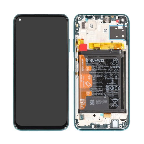 [7552] Huawei Display Lcd P40 Lite green with Battery 02353KGA
