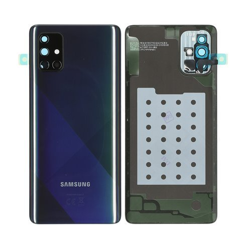 [7616] Samsung Back Cover A71 SM-A715F black GH82-22112A