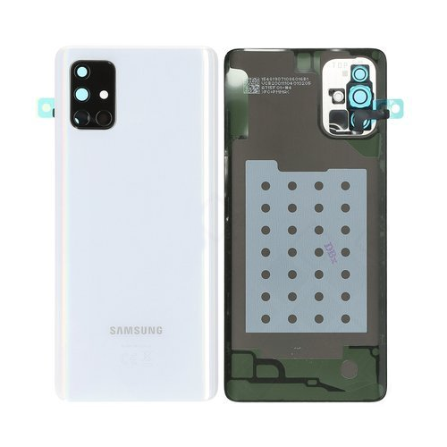 [7617] Samsung Back Cover A71 SM-A715F silver GH82-22112B
